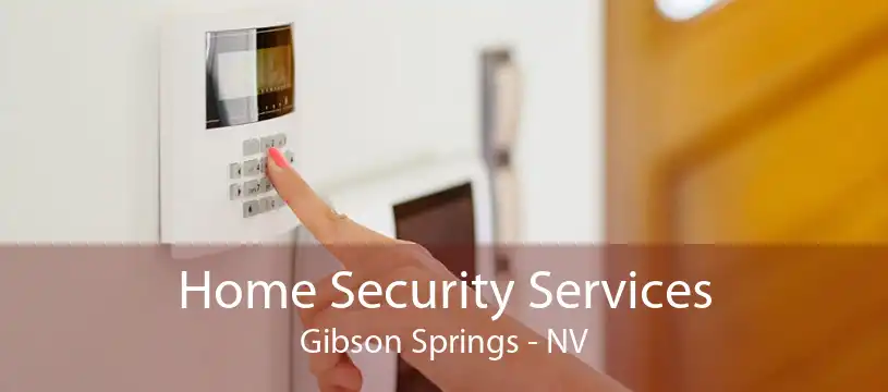 Home Security Services Gibson Springs - NV