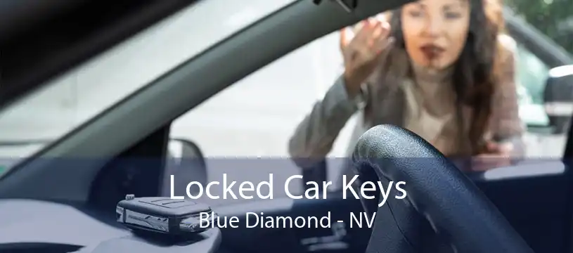 Locked Car Keys Blue Diamond - NV