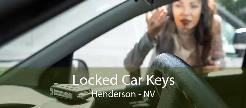 Locked Car Keys Henderson - NV