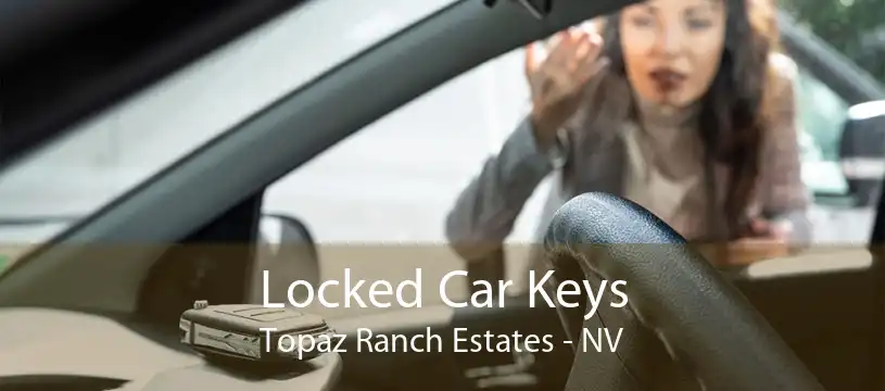 Locked Car Keys Topaz Ranch Estates - NV