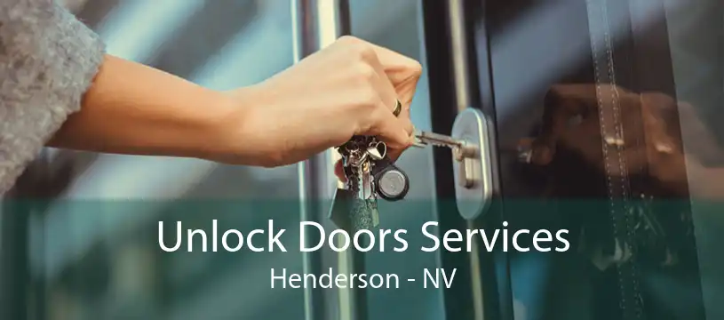 Unlock Doors Services Henderson - NV