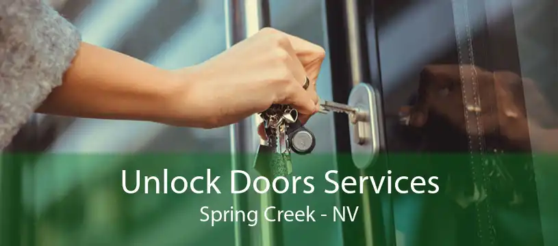 Unlock Doors Services Spring Creek - NV